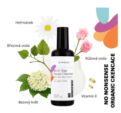 Čisticí gel na obličej s březovou vodou - Ströme