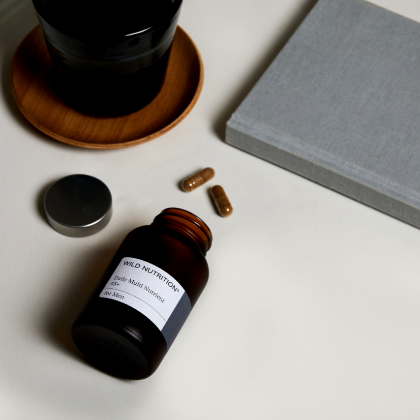 Multivitamíny a minerály pro 45+ muže - Wild Nutrition