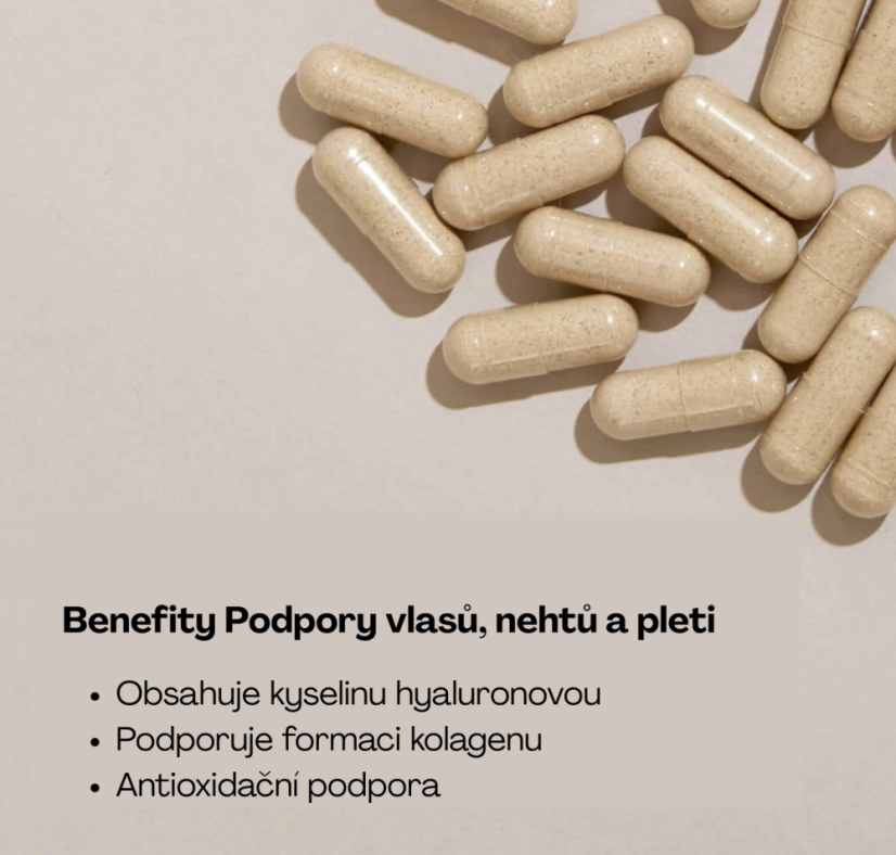 Podpora vlasů, nehtů a pleti - Wild Nutrition