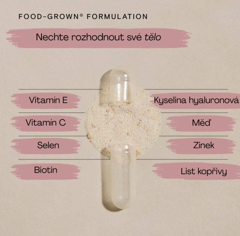 Podpora vlasů, nehtů a pleti - Wild Nutrition