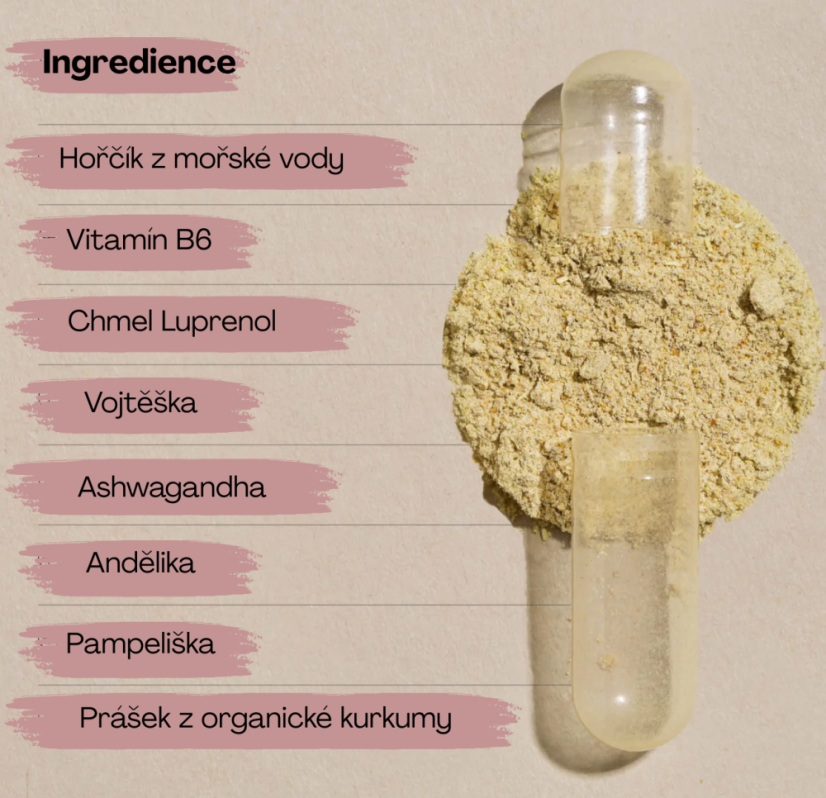 Menopauza botanický komplex - Wild Nutrition