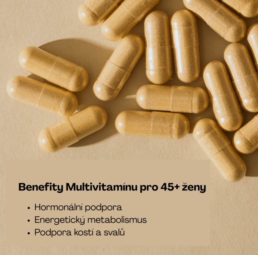 Multivitamíny a minerály pro 45+ ženy - Wild Nutrition