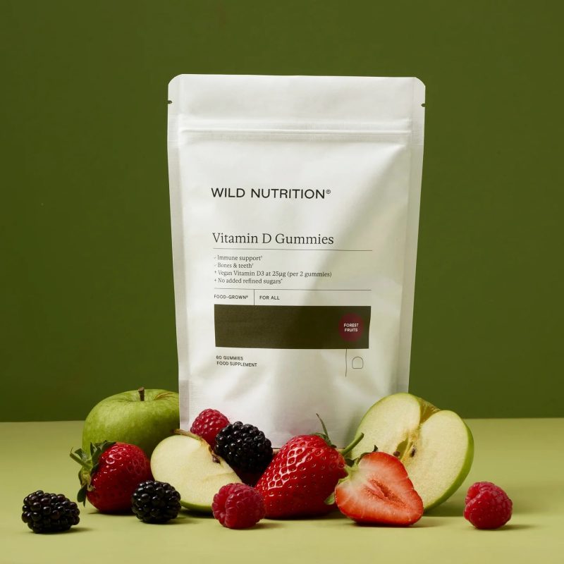 Vitamín D bonbony pro dospělé - Wild Nutrition