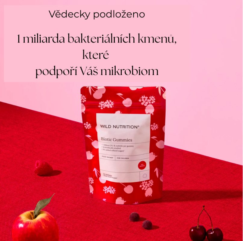 Probiotické bonbony pro děti - Wild Nutrition
