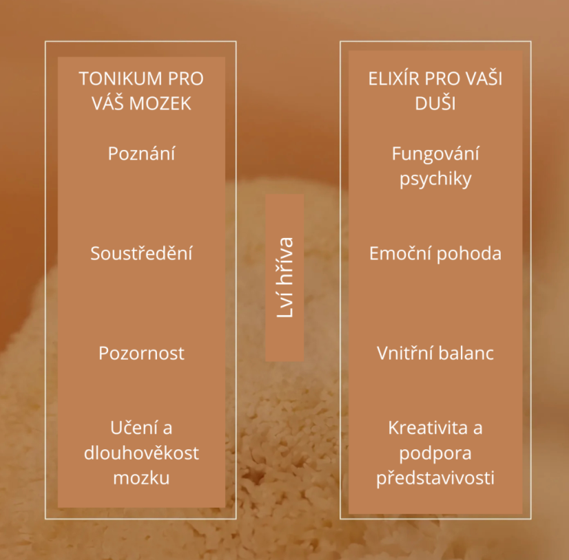 Lví hříva Plus - Wild Nutrition