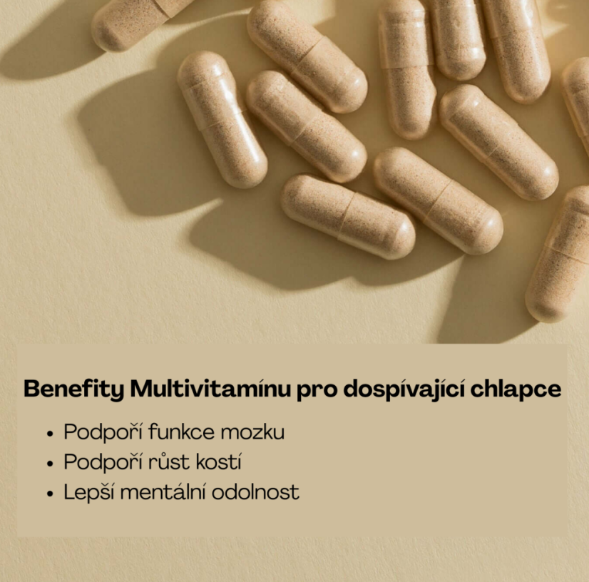 Multivitamín pro dospívající chlapce - Wild Nutrition