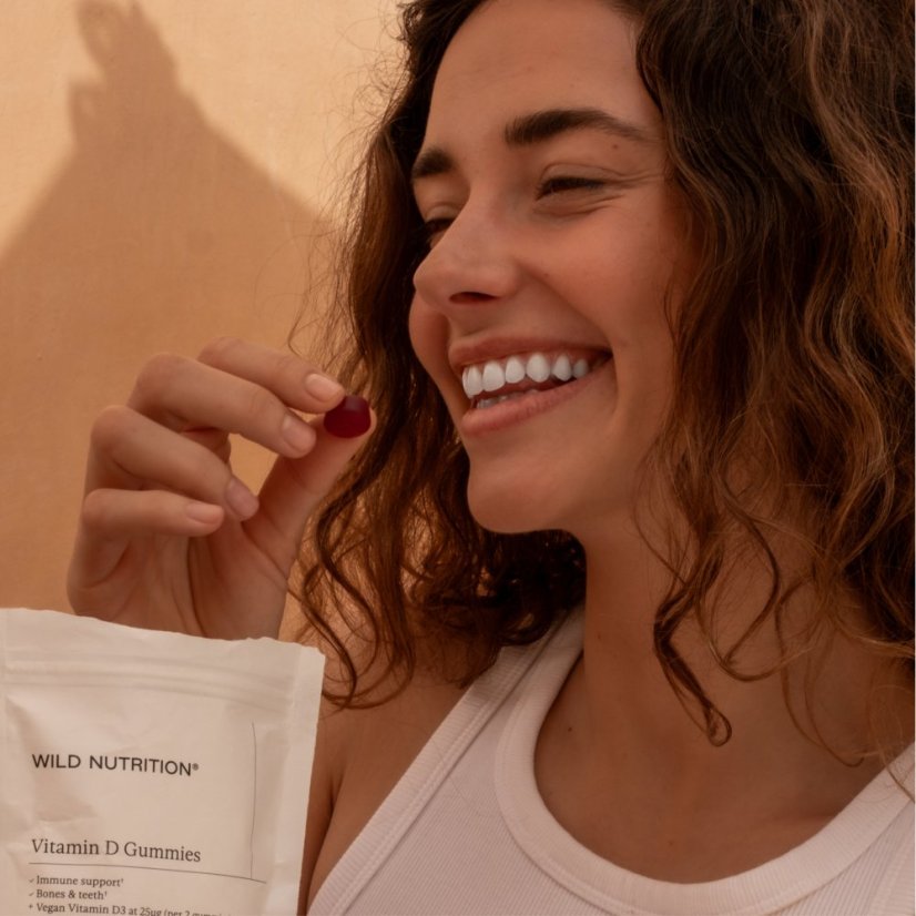 Vitamín D bonbony pro dospělé - Wild Nutrition
