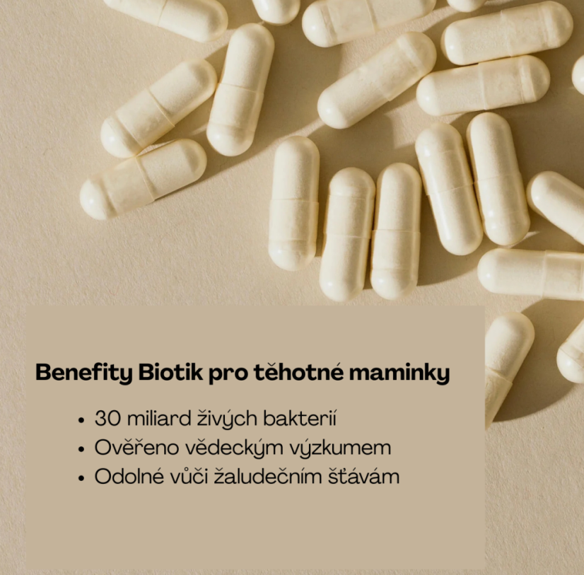 Biotika pro těhotné a čerstvé maminky - Wild Nutrition